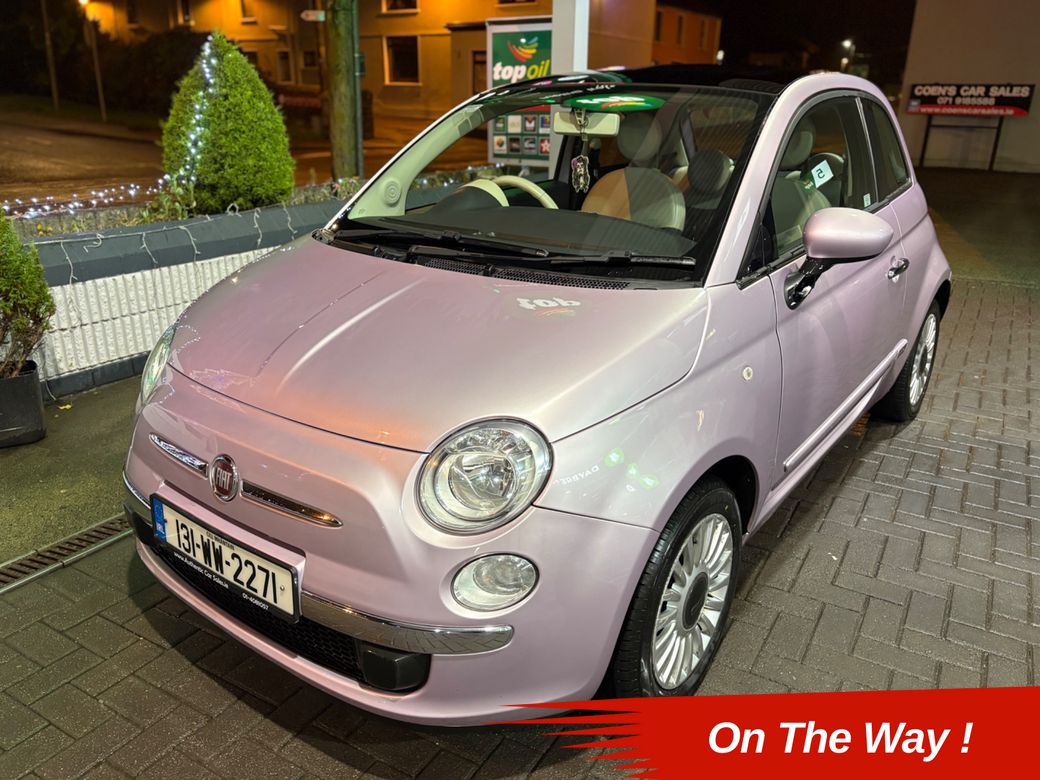Image for 2013 Fiat 500 1.2 Lounge 69BHP - Pink!