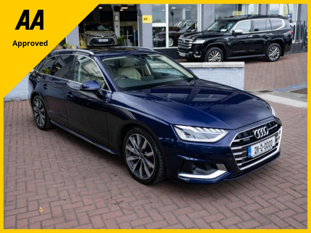 Image for 2021 Audi A4 Avant 2.0 TDI SPORT BUSINESS PLUS QUATTRO 5DR ESTATE AUTO // WOW WHAT A CAR // ONE OFF YOU DONT SEE THESE // PANORAMIC SUNROOF // BUY WITH CONFIDENCE AA AND SIMI APPROVED DEALER 2025 //