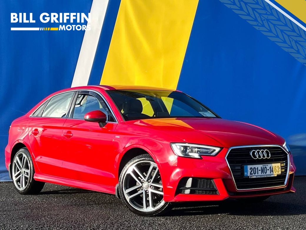 Image for 2020 Audi A3 *FULL S-LINE EXTERIOR PACK* ULTRA 1.6 TDI // PARKING SENSORS // 18" DIAMOND CUT ALLOYS // HALF LEATHER SEATS
