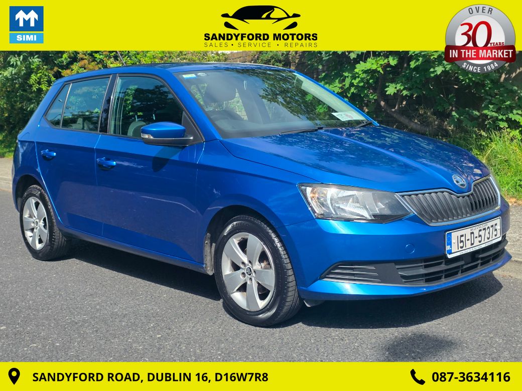 Image for 2015 Skoda Fabia 1.0 MPI SE 75PS 5DR