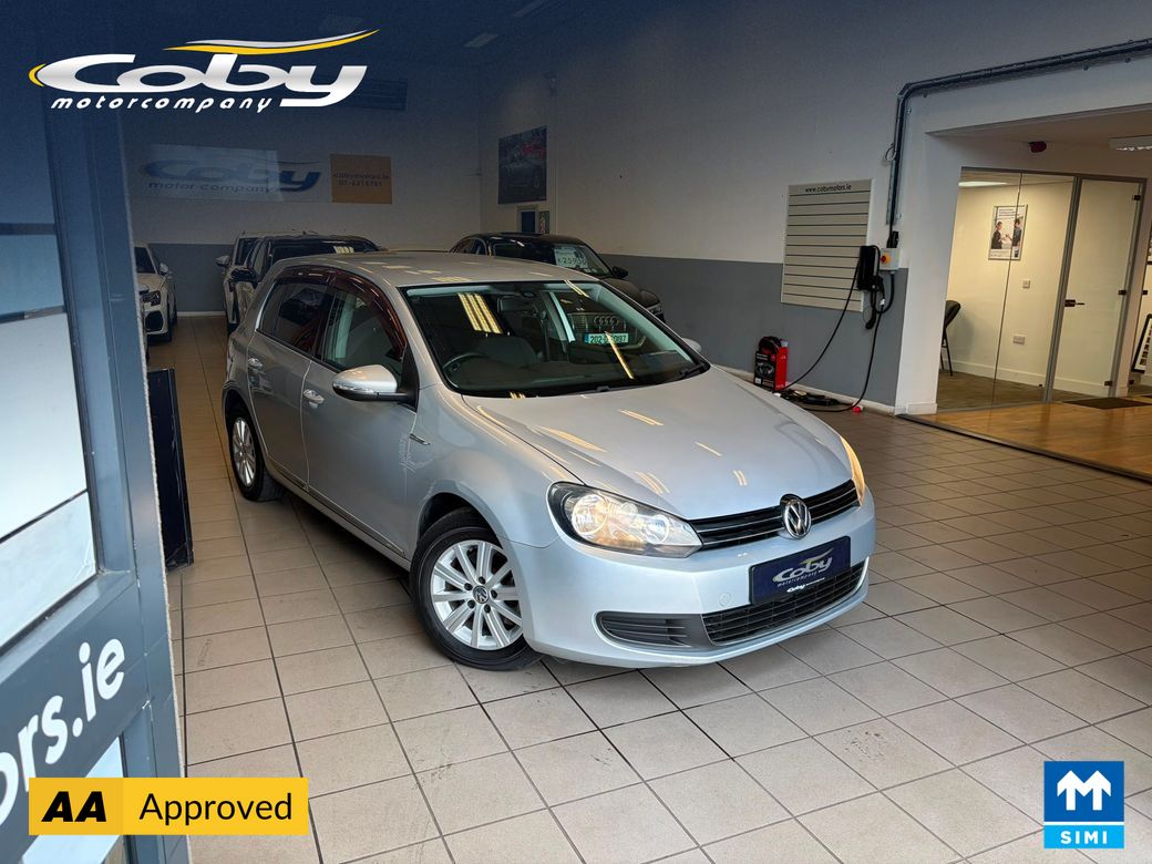 Image for 2013 Volkswagen Golf 1.2 5DR AUTO. New NCT done before collection, Alloy Wheels, Air Conditioning, Auto Lights/Wipers, Folding Rear Seats, Bluetooth, Full Electrics, Luggage Cover, & more.