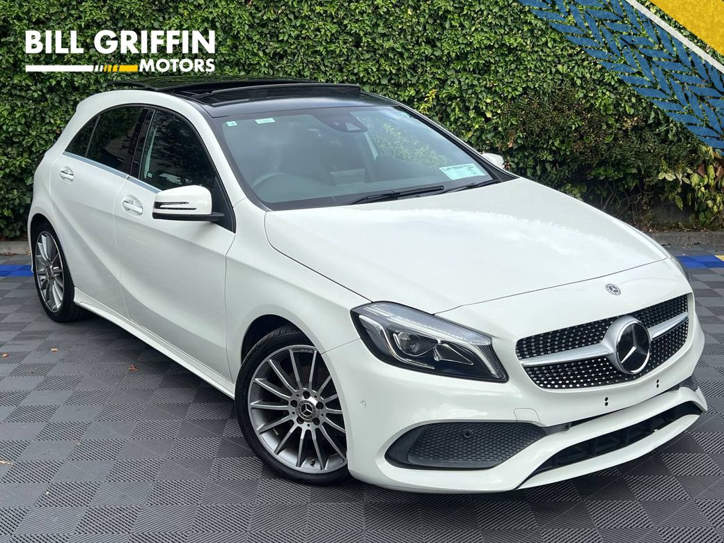 Image for 2018 Mercedes-Benz A Class A180 AMG-LINE 1.6 AUTO // OPENING PANORAMIC SUNROOF // COMPLETE SERVICE HISTORY // HEATED AMG-LINE SEATS