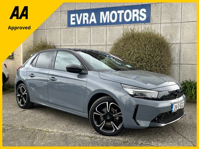 Image for 2024 Opel Corsa GS AUTOMATIC 1.2 PETROL //LOW MILES//REVERSE CAMERA//HEATED SEATS AND STEERING WHEEL//BLIND SPOT WARNING//