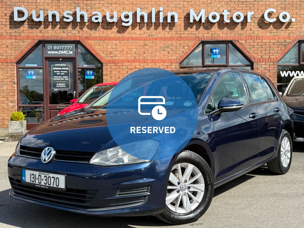 Image for 2013 Volkswagen Golf CL 1.2TSI 5DR 105HP *IRISH CAR*