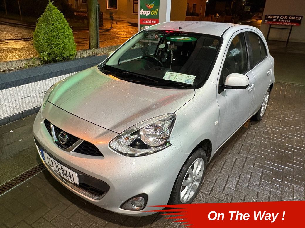 Image for 2017 Nissan Micra 1.2 80 Petrol SV 102Km
