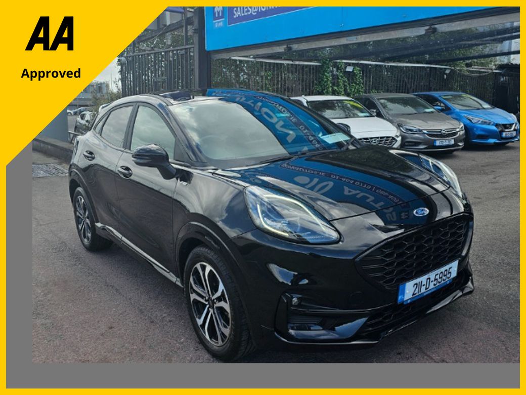 Image for 2021 Ford Puma 1.0 PETROL, MILD HYBRID, ST - LINE, TINY MILES, NEW NCT, FINANCE, WARRANTY, 5 STAR REVIEWS