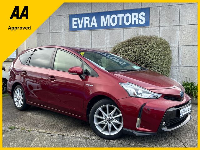 Image for 2019 Toyota Prius Alpha 7 SEATER AUTOMATIC HYBRID 1.8 PETROL //HIGH SPEC//VERY LOW MILES//HALF LEATHER SEATS//ELECTRIC DRIVERS SEAT//REVERSE CAMERA//KEYLESS ENTRY//ADAPTIVE CRUISE CONTROL// 
