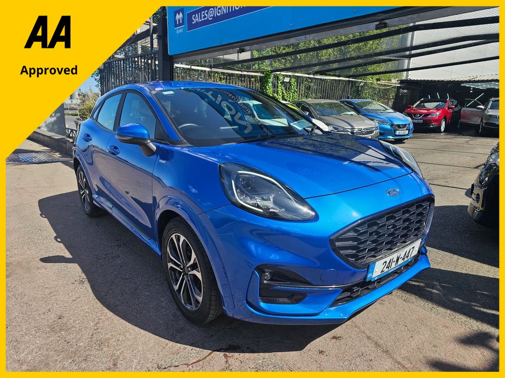 Image for 2024 Ford Puma 1.0 LITRE ST LINE MILD HYRBRID LOW MILEAGE, FINANCE, NATIONWIDE WARRANTY, 5 STAR REVEIWS