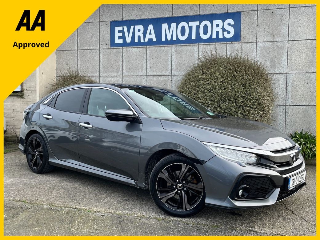 Image for 2018 Honda Civic PRESTIGE 1.5 PETROL //PANORAMIC GLASS ROOF//FULL LEATHER//REVERSE CAMERA//HEATED SEATS//KEYLESS ENTRY//