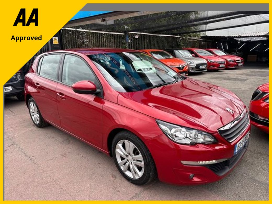 Image for 2015 Peugeot 308 1.6HDI, LOW MILES, NEW NCT, SERVICE, AA APPROVED, NATIONAL WARRANTY, 5 STAR REVIEWS. 