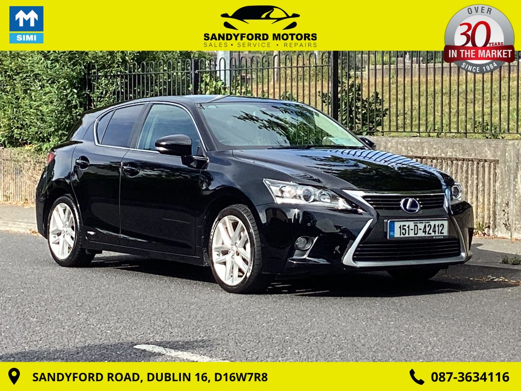Image for 2015 Lexus CT 200h 200H Advance 5DR Auto