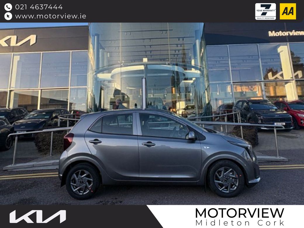 Image for 2026 Kia Picanto 1.0L petrol auto, ORDER NOW 7 Year Warranty, 3 Yrs AA , A/C, Apple Car Play, Android Auto, Reversing Camera, Cruise Control, Bluetooth, Electric Windows