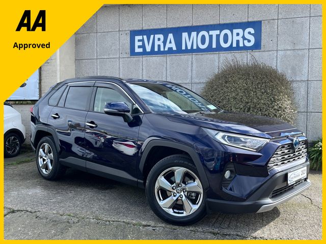Image for 2021 Toyota Rav4 G 4WD AUTOMATIC HYBRID 2.5 PETROL //LOW MILES//HIGH SPEC//FULL LEATHER HEATED SEATS AND STEERING WHEEL//KEYLESS ENTRY//360 PARKING CAMERAS//