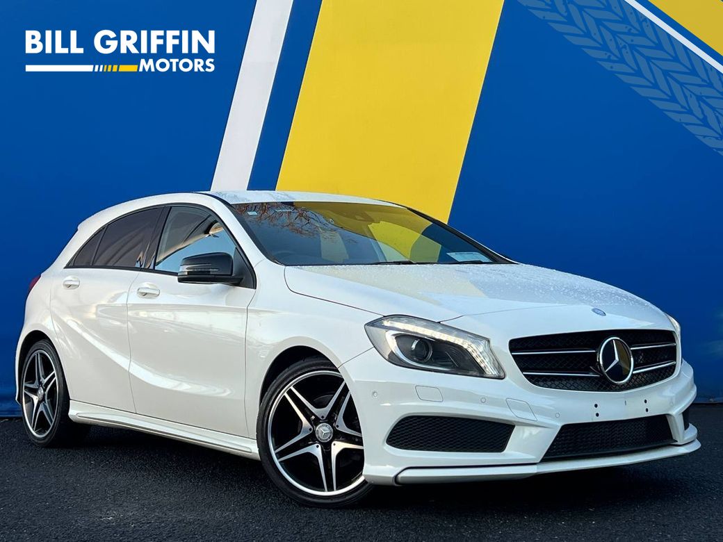 Image for 2014 Mercedes-Benz A Class A180 AMG-LINE 1.6 // COMPLETE MERCEDES SERVICE HISTORY // NEW NCT UNTIL 02/28 // AMG-LINE LEATHER HEATED SEATS