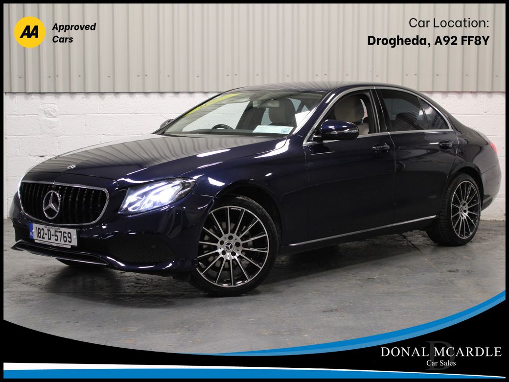 Image for 2018 Mercedes-Benz E Class E 200 d D Avantgarde 4DR Auto