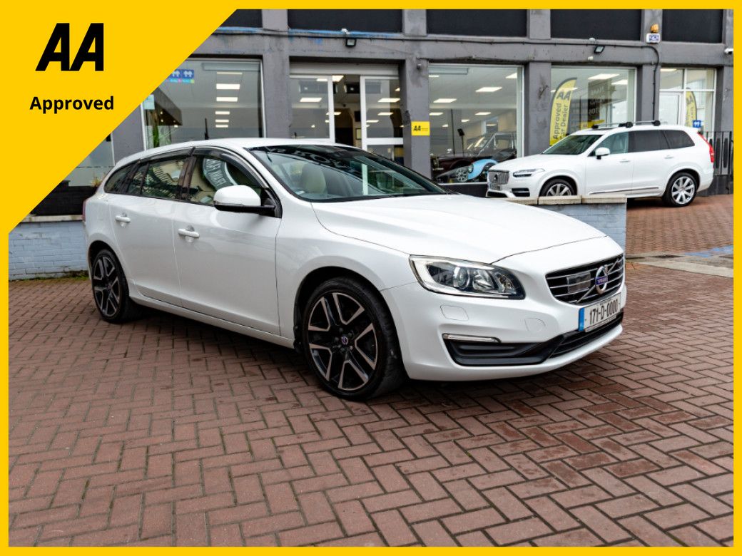 Image for 2017 Volvo V60 2.0D4 SE LUXURY DELUXE 5DR ESTATE AUTOMATIC // MINT CONDITION WITH ONLY 96, 000 KMS // BUY WITH CONFIDENCE AA AND SIMI APPROVED DEALER 2025 // FINANCE ARRANGED // ALL TRADE INS WELCOME // 