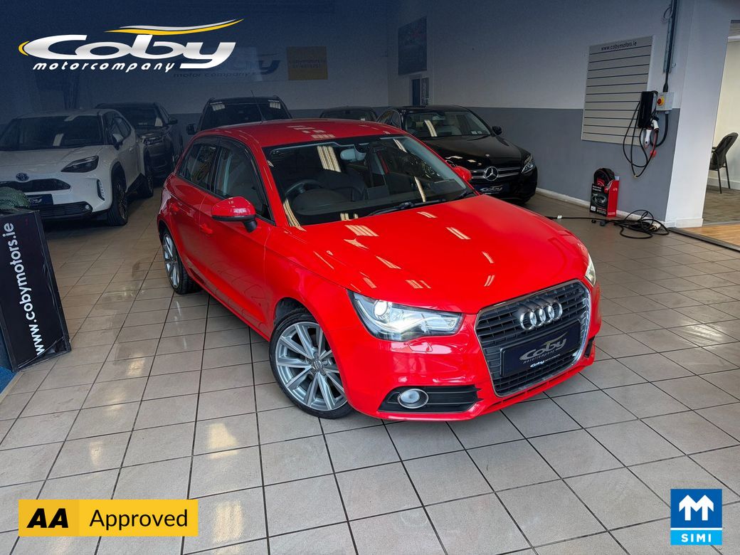Image for 2013 Audi A1 1.4 5DR AUTO S LINE Pack. Stunning Car, New NCT done before collection, Full Leather, 2 keys, Alloy Wheels, Air Conditioning, Heated Seats, MFSW, Full Electrics and much more.