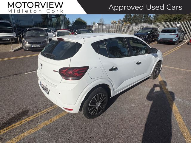 Image for 2022 Dacia Sandero 1.0P Beautiful Condition! Nct to 2028! Multi-Function Steering Wheel, Bluetooth, Lane Departure Warning, USB Connection, 