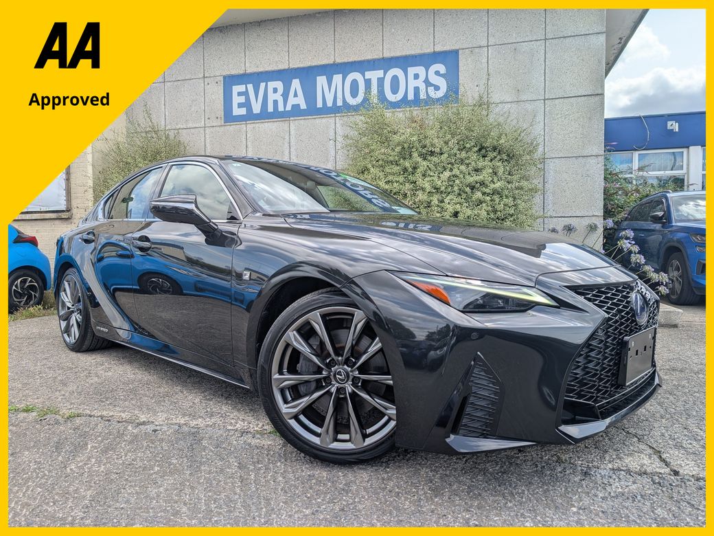 Image for 2021 Lexus IS 300h F-SPORT AUTOMATIC 2.5 PETROL //HIGH SPEC//FULL HEATED RED LEATHER ELECTRIC SEATS//360 PARKING CAMERAS//KEYLESS ENTRY//ADAPTIVE CRUISE CONTROL//