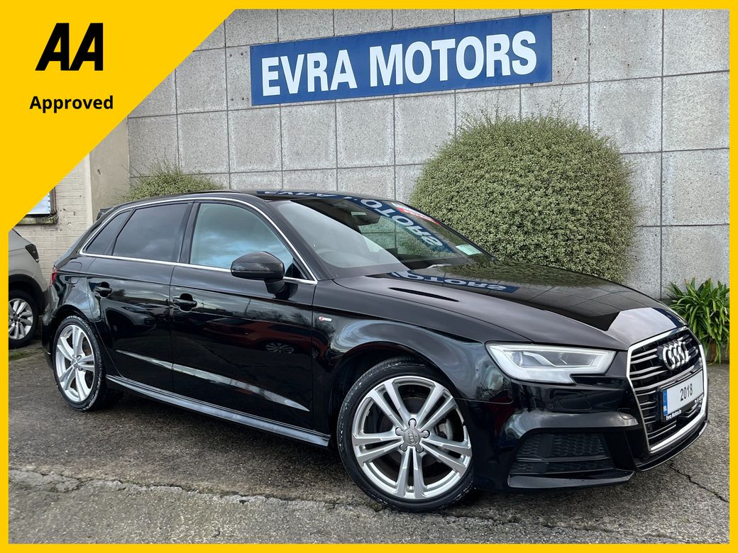 Image for 2018 Audi A3 HATCHBACK S-LINE AUTOMATIC 1.4 PETROL //HIGH SPEC//ADAPTIVE CRUISE CONTROL//ELECTRIC DRIVERS SEAT//HEATED SEATS// 