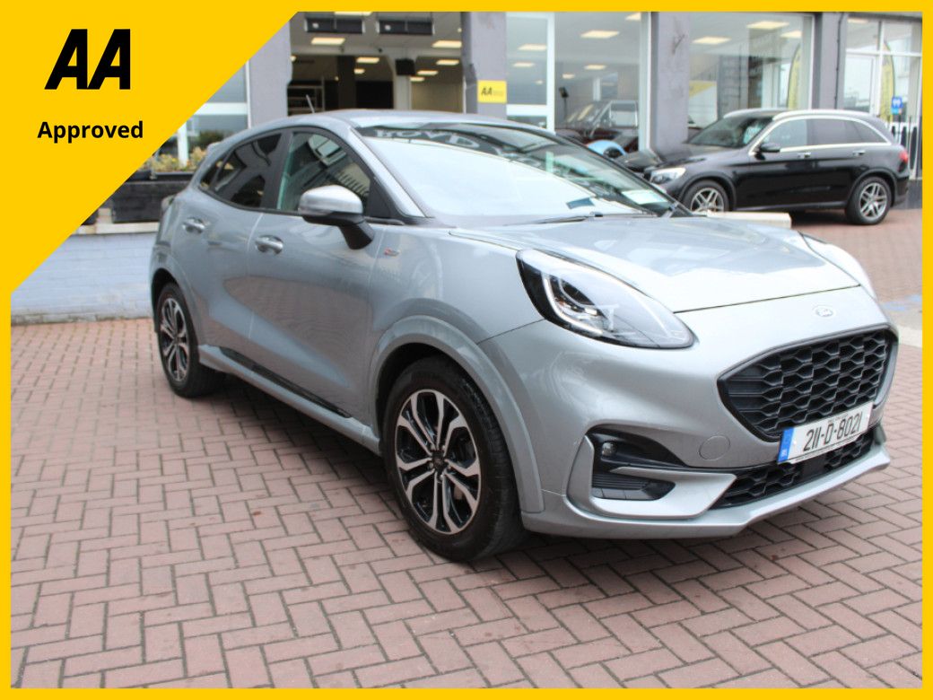 Image for 2021 Ford Puma 1.0 ST-LINE 125BHP MHEV 5DR ESTATE // 1OWNER FROM NEW WITH ONLY 69, 000 KMS // IMMACULATE CONDITION THROUGHOUT // BUY WITH CONFIDENCE AA AND SIMI APPROVED DEALER 2025 // ALL TRADE INS WELCOME 
