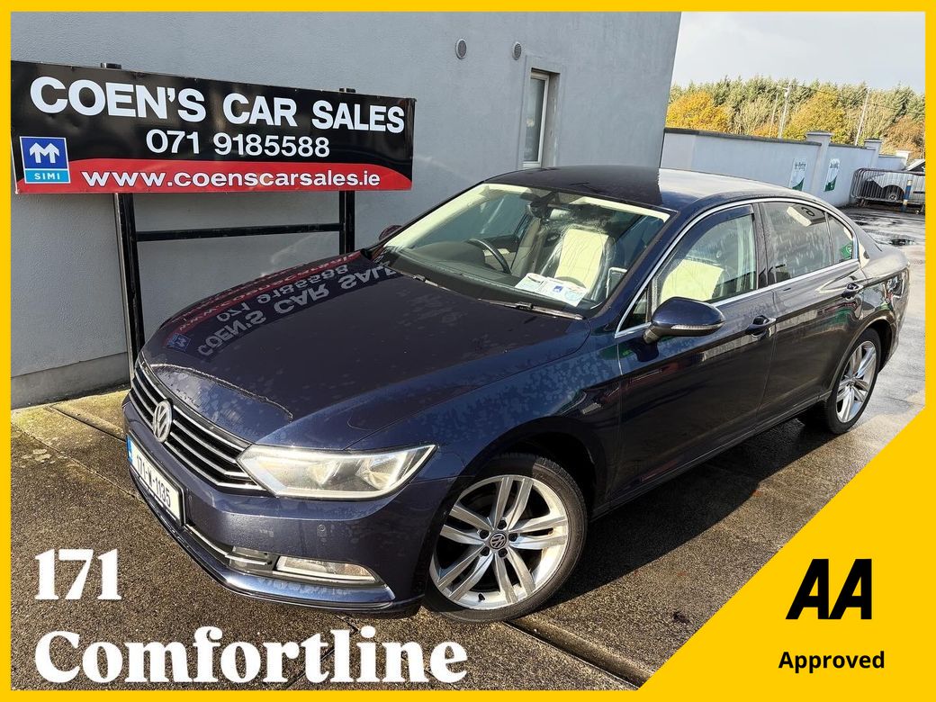 Image for 2017 Volkswagen Passat 1.6 TDI 120 Comfortline €12990