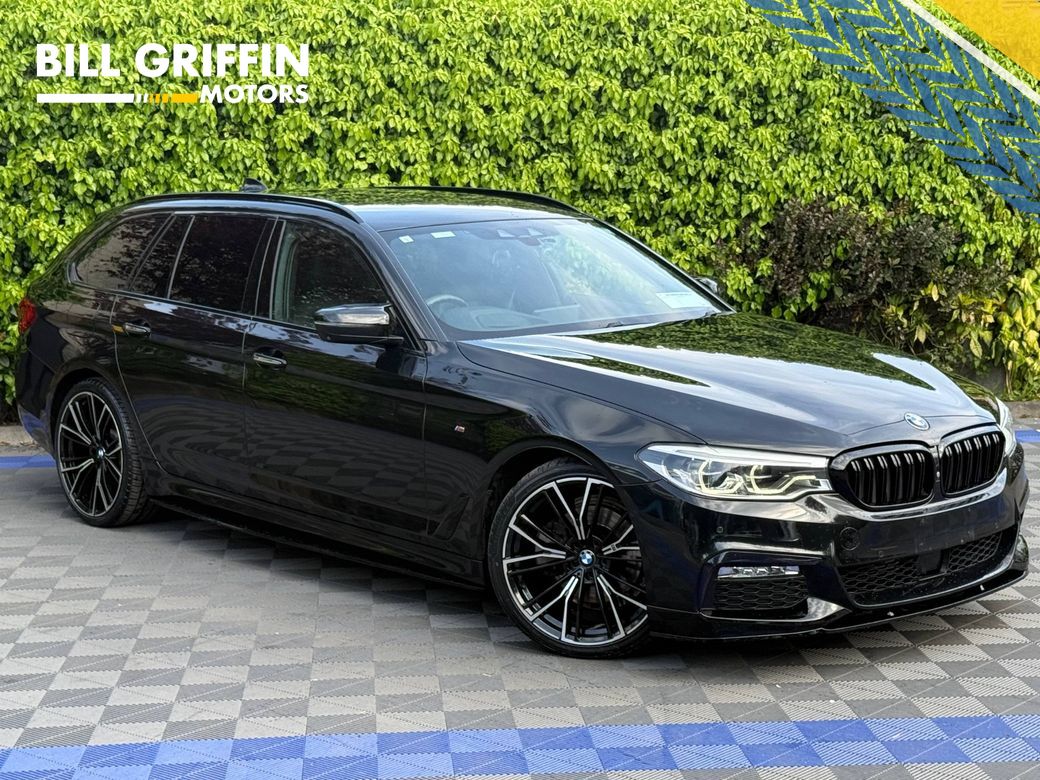Image for 2018 BMW 5 Series 523d M-SPORT COMPETITION TOURING // LEATHER M-SPORT HEATED SEATS // 360 PARKING SENSORS // BLUETOOTH MUSIC