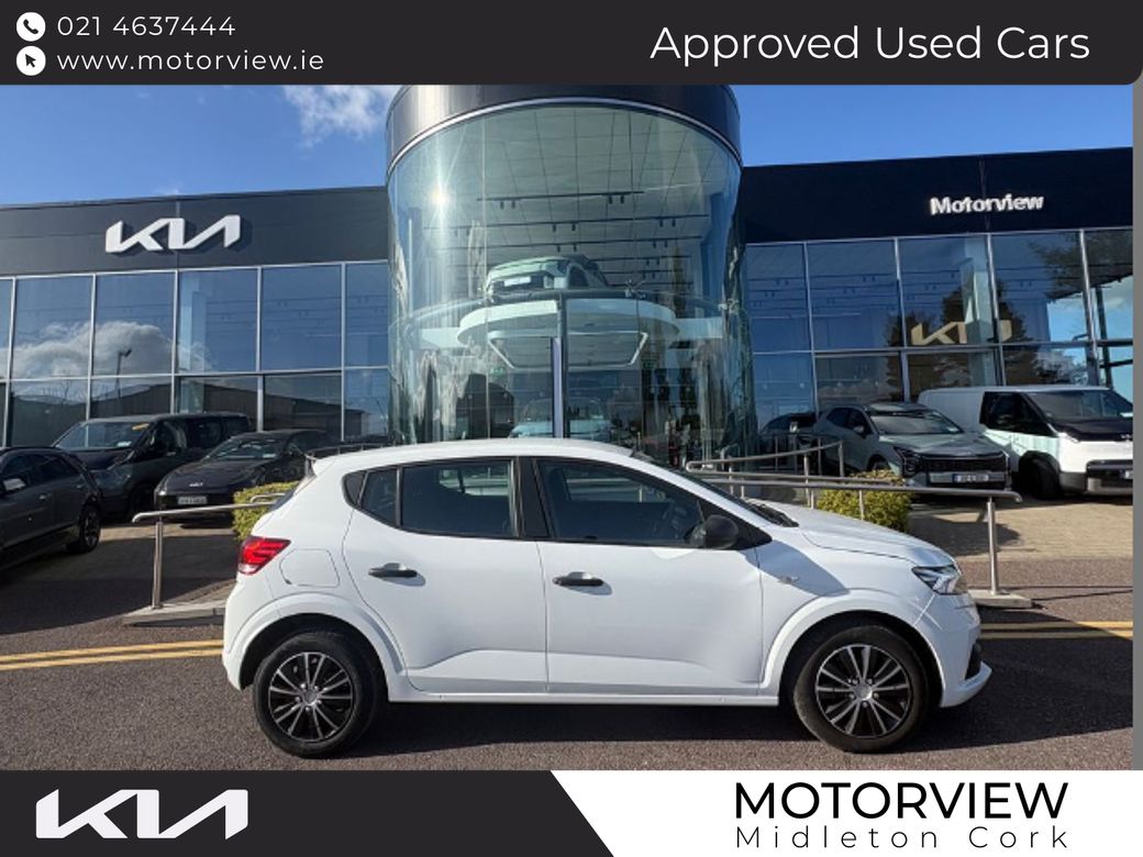 Image for 2022 Dacia Sandero 1.0P Beautiful Condition! Nct to 2028! Multi-Function Steering Wheel, Bluetooth, Lane Departure Warning, USB Connection, 