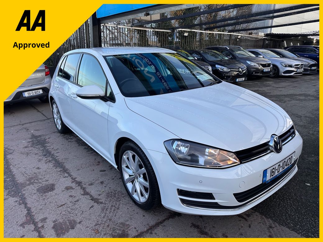 Image for 2016 Volkswagen Golf 1.2tsi IRISH CAR FROM NEW FULL SERVICE HISTORY, LOW MILEAGE, AUTOMATIC, NEW NCT, FINANCE, WARRANTY, 5 STAR REVIEWS