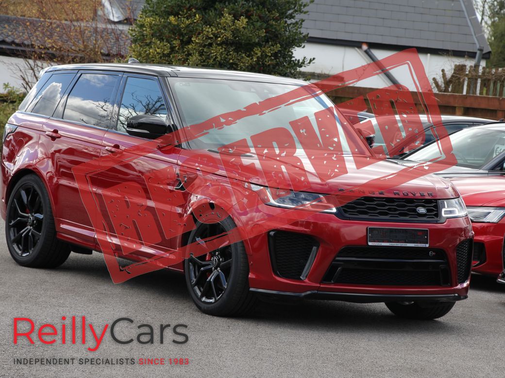 Image for 2022 Land Rover Range Rover Sport SVR 5.0 V8 575Bhp