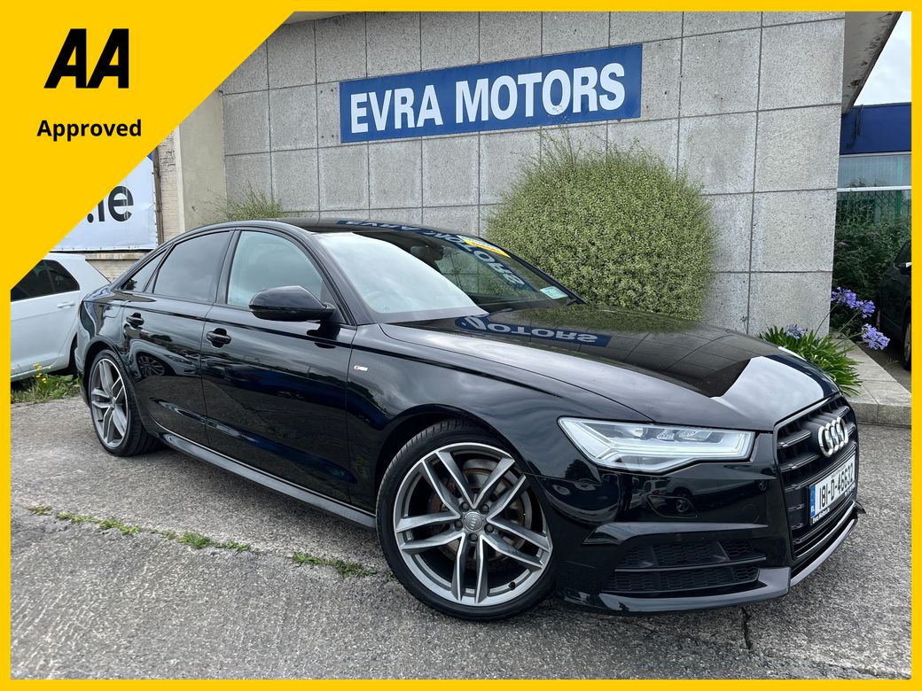 Image for 2018 Audi A6 S-LINE AUTO BLACK EDITION ULTRA 187BHP 2.0 DIESEL //HIGH SPEC//BOSE SOUND//ELECTRIC SEATS//LOW MILES// 