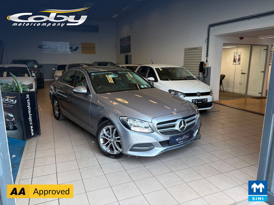 Image for 2016 Mercedes-Benz C Class C 180 Avantgarde 4DR Auto. New NCT, Alloy Wheels, 2Keys, Cruise Control, Full Leather, Dual Climate Control, Reverse Cam, Full Electrics, MFSW, Paddle Shift, Handsfree, & more.