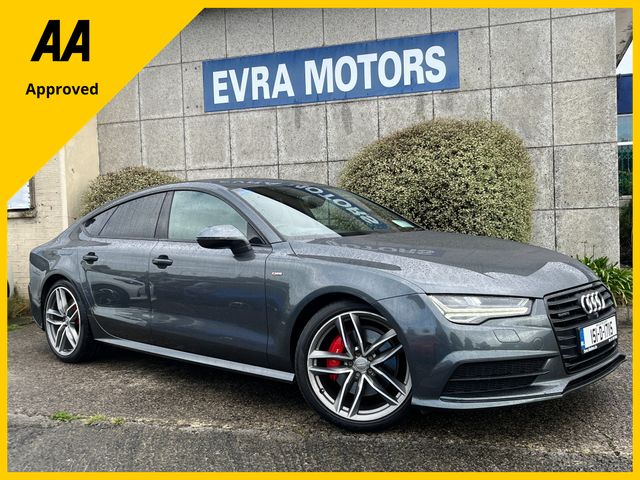 Image for 2015 Audi A7 S-LINE QUATTRO AUTOMATIC 3.0 DIESEL //HIGH SPEC//HEAD UP DISPLAY//BOSE SOUND SYSTEM//FULL LEATHER ELECTRIC HEATED SEATS//SAT NAV//FRONT AND REAR PARKING CAMERAS//