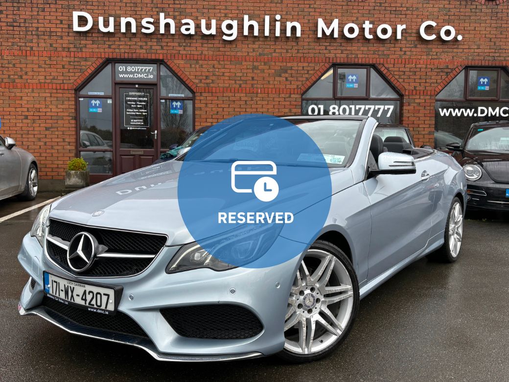 Image for 2017 Mercedes-Benz E Class Cabrio E220D AMG Line Edition Premium 2DR