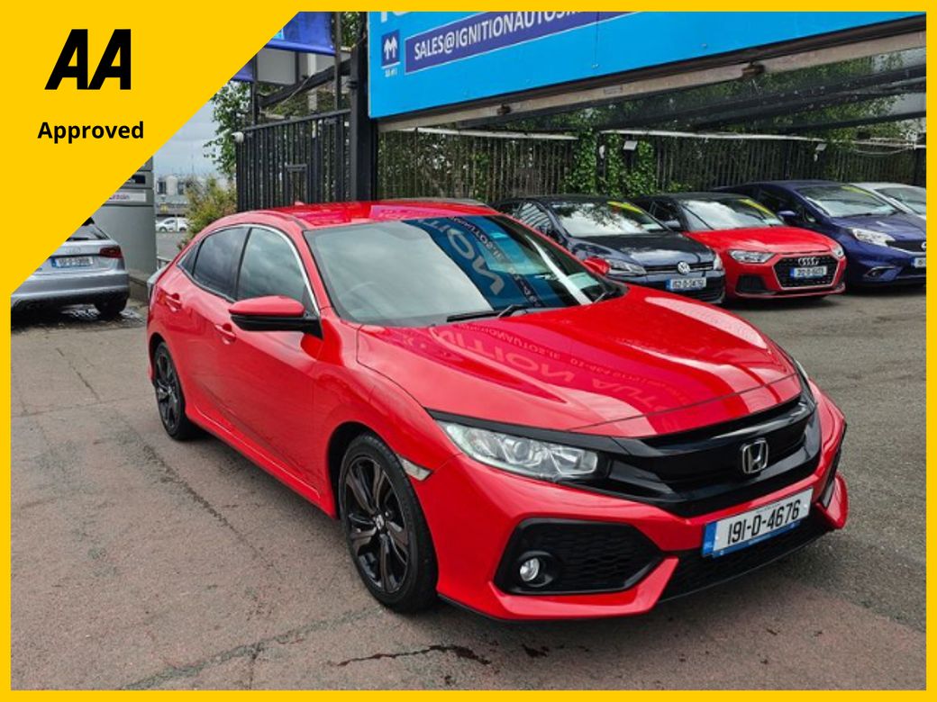 Image for 2019 Honda Civic 1.0 SMART PLUS, AUTOMATIC, IRISH CAR, LOW MILEAGE, NEW NCT, FINANCE, WARRANTY, 5 STAR REVIEWS