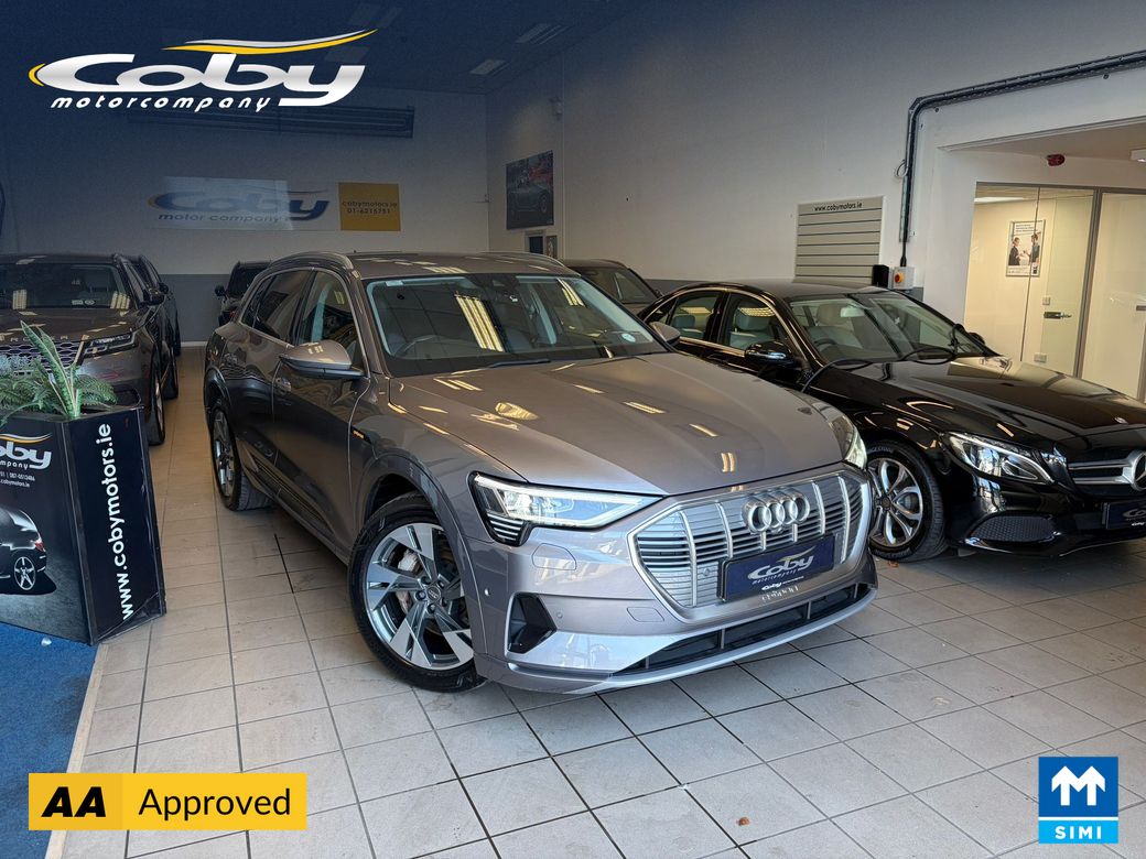 Image for 2020 Audi e-tron 50 230KW Q Sport 5DR Electric. NCT, 2Keys, Mirror Link, Reverse Cam, MFSW, Cruise Control, Full Leather, Full Electrics, Parking Sensors, Alloy Wheels, Dual Climate Control, Heated Seats, & more.