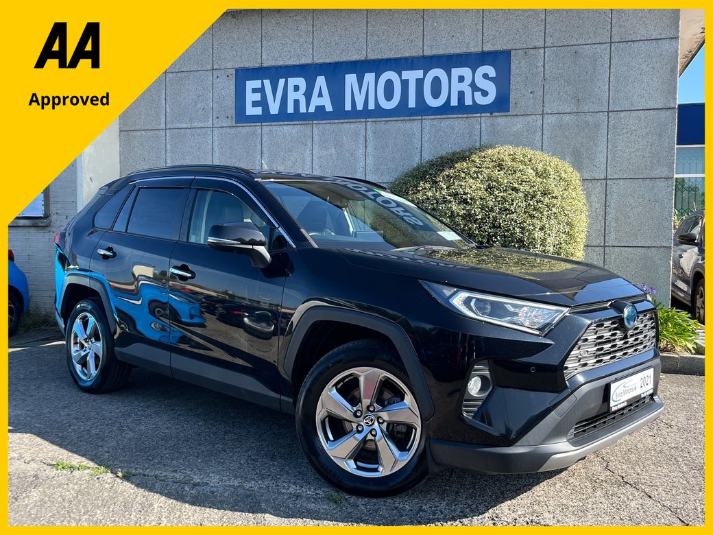 Image for 2021 Toyota Rav4 G HYBRID AUTOMATIC HYBRID 2.5 PETROL //HIGH SPEC//FULL LEATHER HEATED SEATS//360 PARKING CAMERAS//KEYLESS ENTRY//ADAPTIVE CRUISE CONTROL//HEATED STEERING WHEEL// 