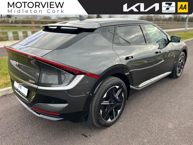Image for 2026 Kia EV6 NEW MODEL WITH LONGER RANGE EV6 Aerodynamic side details, **0% finance** New rear signature LED taillights, New high-impact alloy wheels, Completely redesigned steering wheel, biometric technology