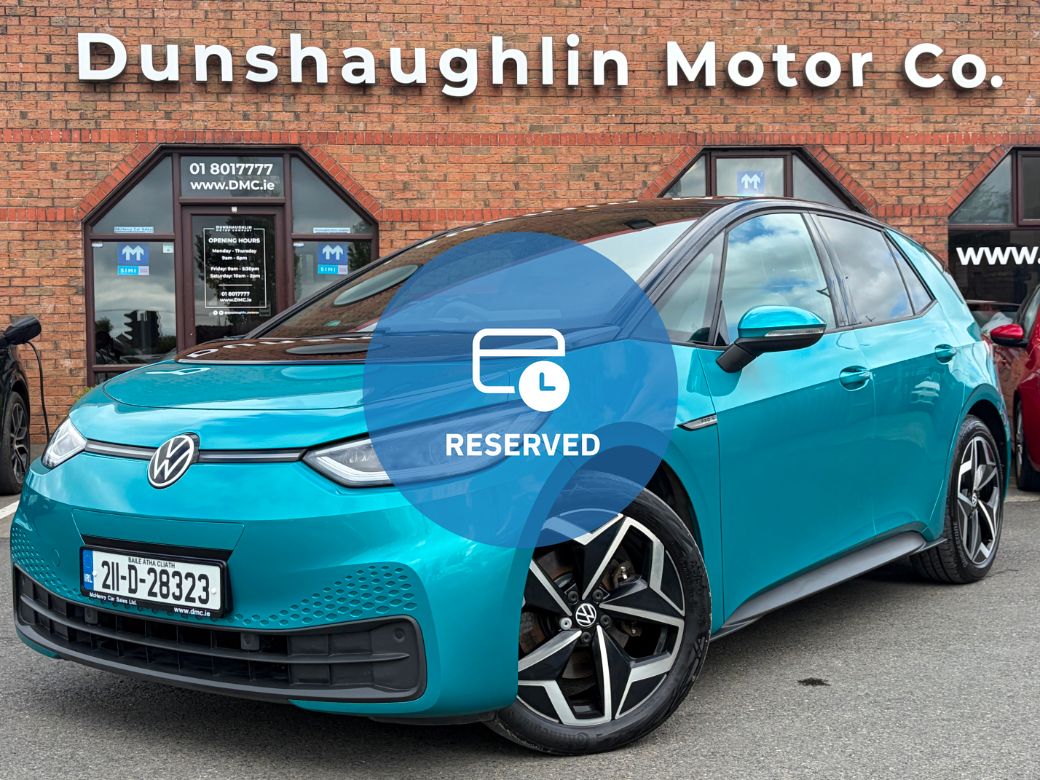 Image for 2021 Volkswagen ID.3 PRO S 150 Tour 77KWH 5DR Auto