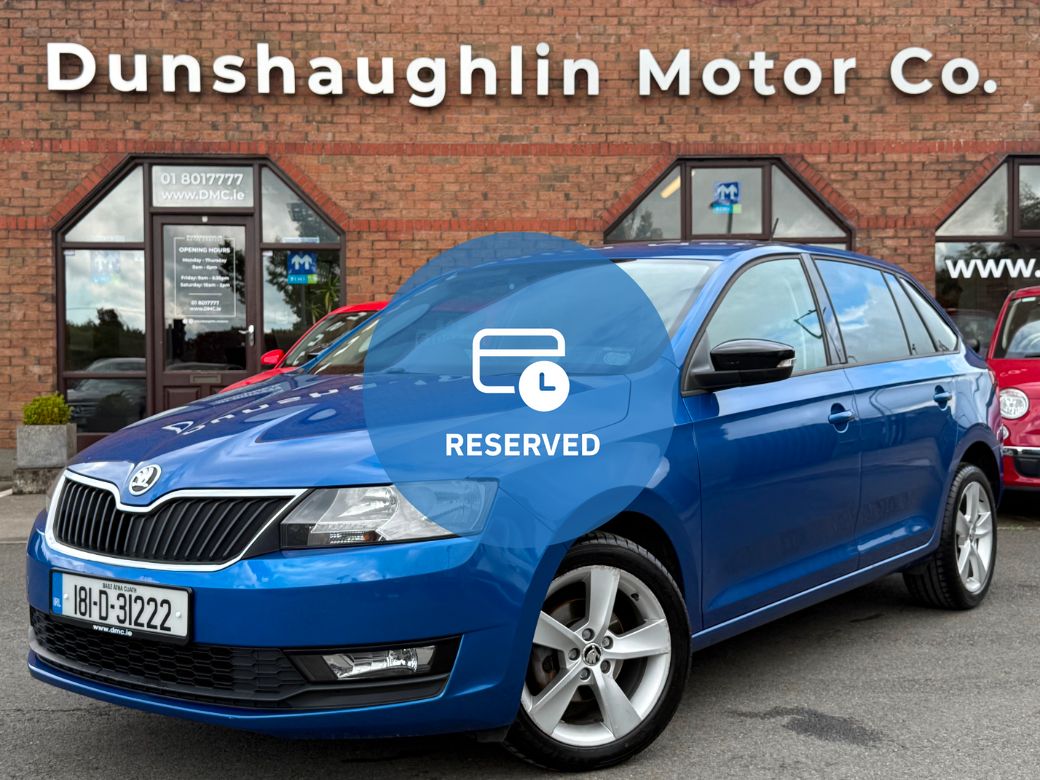 Image for 2018 Skoda Rapid SB AMBITION 1.0TSI 95BHP *LOW KMS*