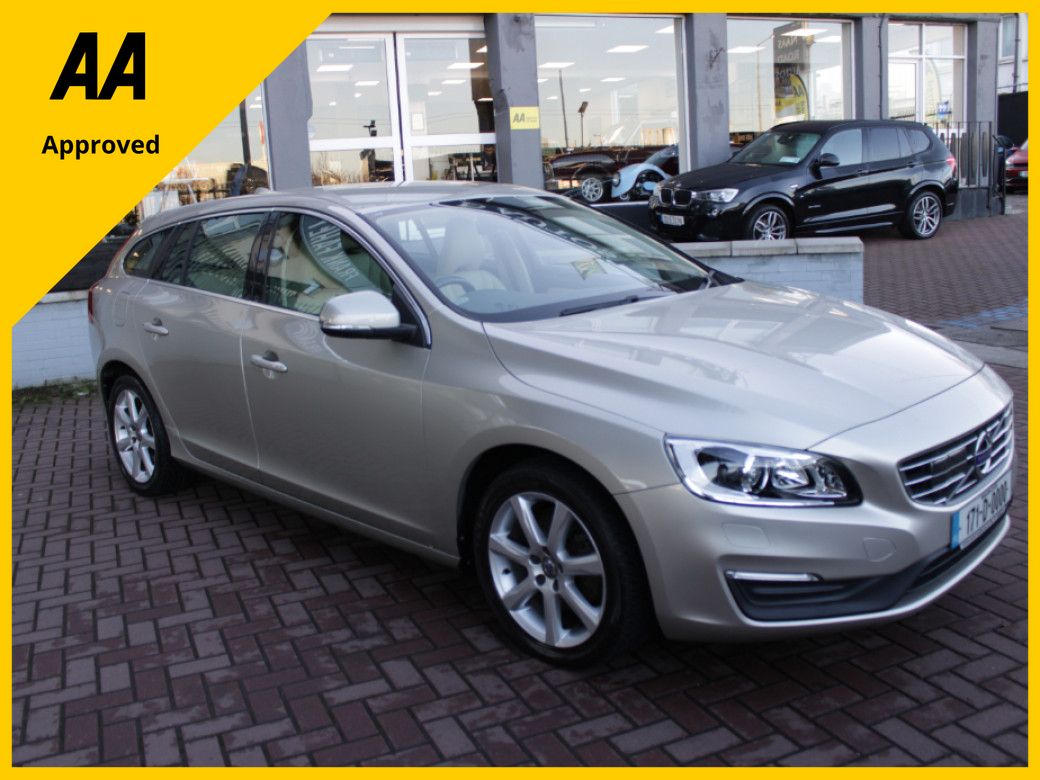 Image for 2017 Volvo V60 2.0D4 SE LUXURY DELUXE 5DR ESTATE AUTOMATIC // MINT CONDITION WITH ONLY 96, 000 KMS // BUY WITH CONFIDENCE AA AND SIMI APPROVED DEALER 2025 // FINANCE ARRANGED // ALL TRADE INS WELCOME // 