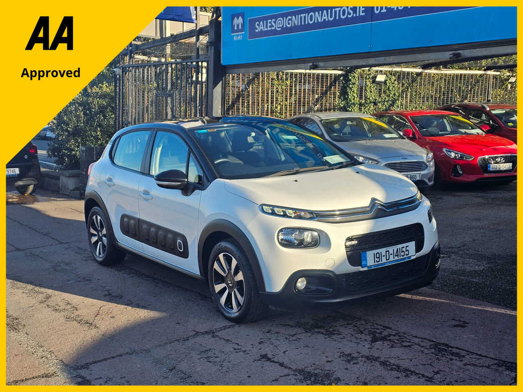 Image for 2019 Citroen C3 1.2 PETROL, LOW MILEAGE, NEW NCT, FINANCE, WARRANTY, 5 STAR REVIEWS
