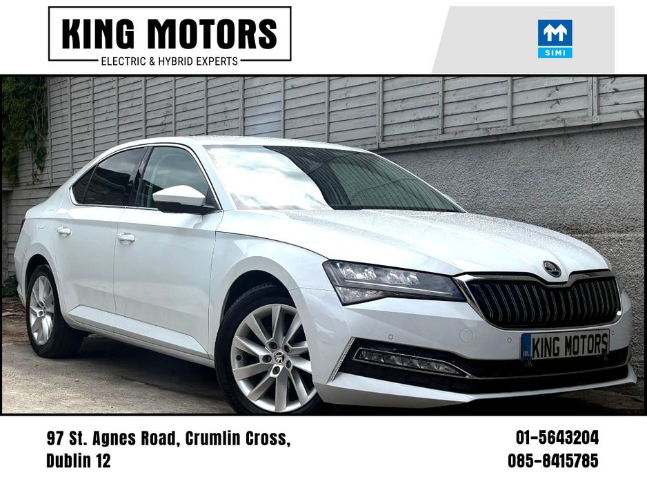 Image for 2021 Skoda Superb SE TECH IV 218PS / DSG AUTO /PLUG-IN HYBRID / FULL LEATHER / SAT-NAV / PARK-ASSIST / FULL HISTORY / *FINANCE PACKAGES AVAILABLE*