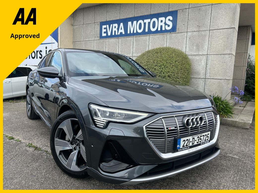 Image for 2022 Audi e-tron **AUTUMN SALE €1, 000 REDUCTION** 55 LONG RANGE S-LINE QUATTRO 408BHP 5DR55 LONG RANGE S-LINE QUATTRO 408BHP 5DR