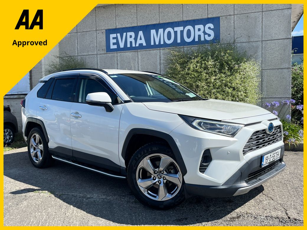 Image for 2019 Toyota Rav4 G AUTOMATIC HYBRID 2.5 PETROL //LOW MILES//HIGH SPEC//FULL LEATHER HEATED SEATS//REVERSE CAMERA//KEYLESS ENTRY//ADAPTIVE CRUISE CONTROL//