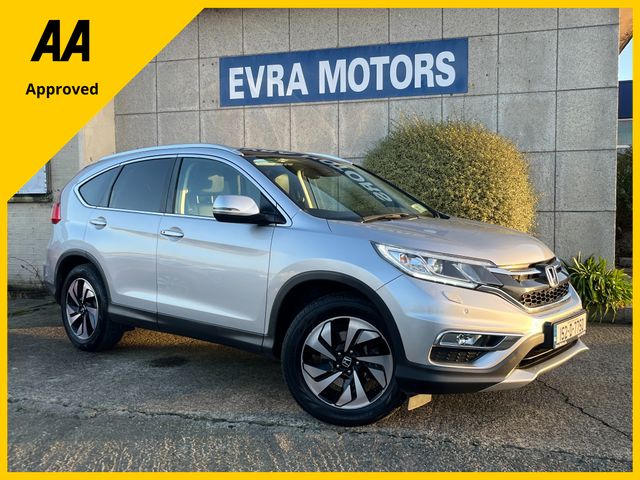 Image for 2015 Honda CR-V AUTOMATIC EX 1.6 I-DTEC DIESEL AWD //LOW MILES//HIGH SPEC//FULL LEATHER//PANORAMIC GLASS ROOF//REVERSE CAMERA//HEATED SEATS//