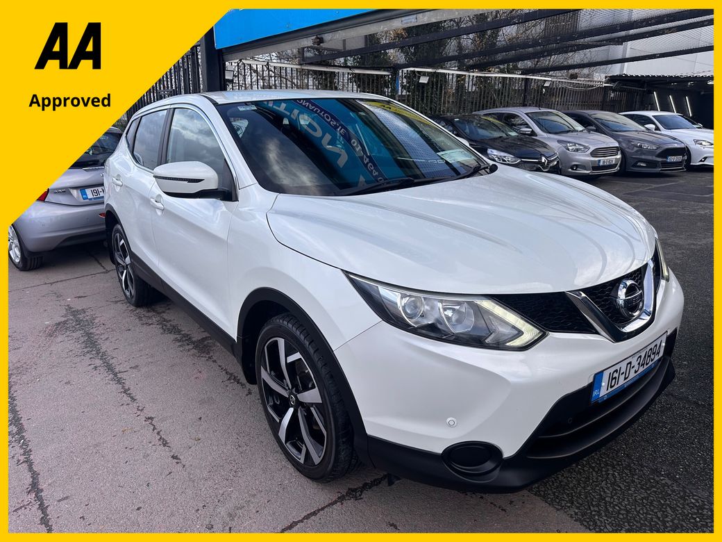 Image for 2016 Nissan Qashqai 1.2 PETROL LOW MILEAGE, NCT, FINANCE, WARRANTY, 5 STAR REVIEWS