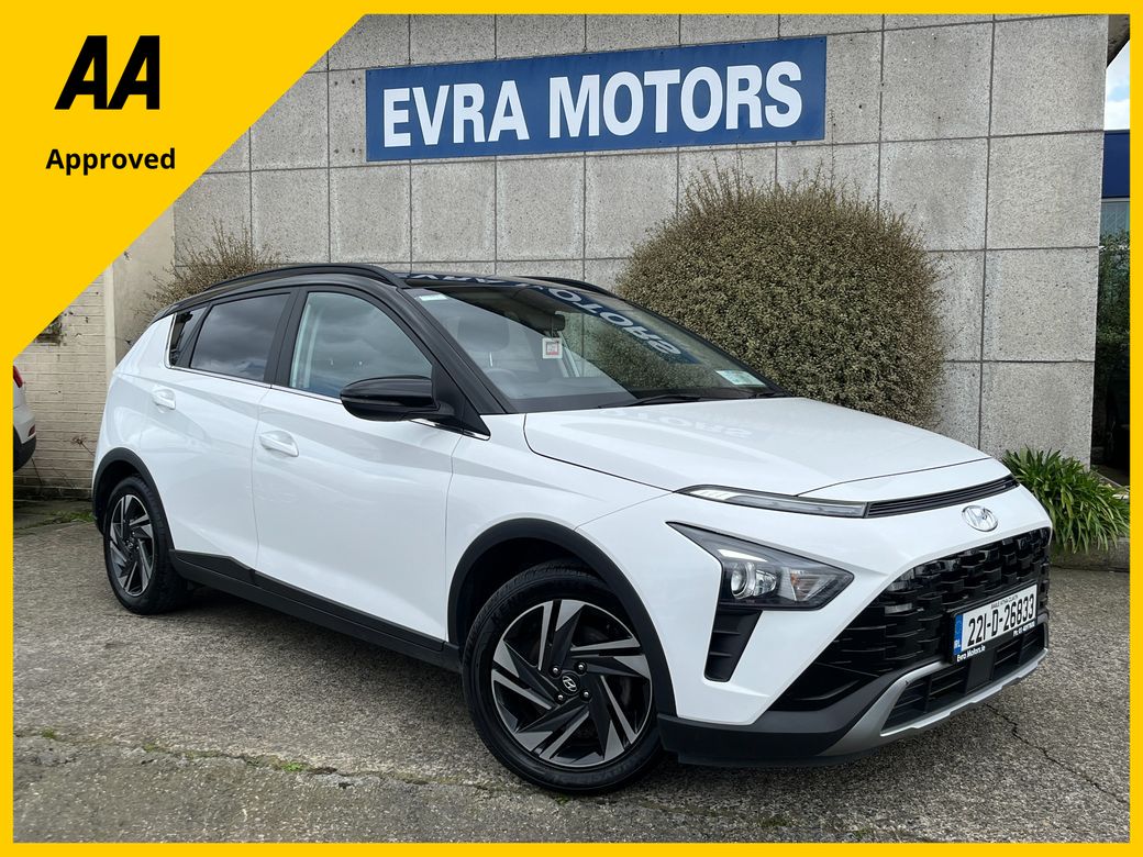 Image for 2022 Hyundai Bayon EXECUTIVE 2-TONE 1.2 PETROL //HEATED SEATS AND STEERING WHEEL//REVERSE CAMERA//