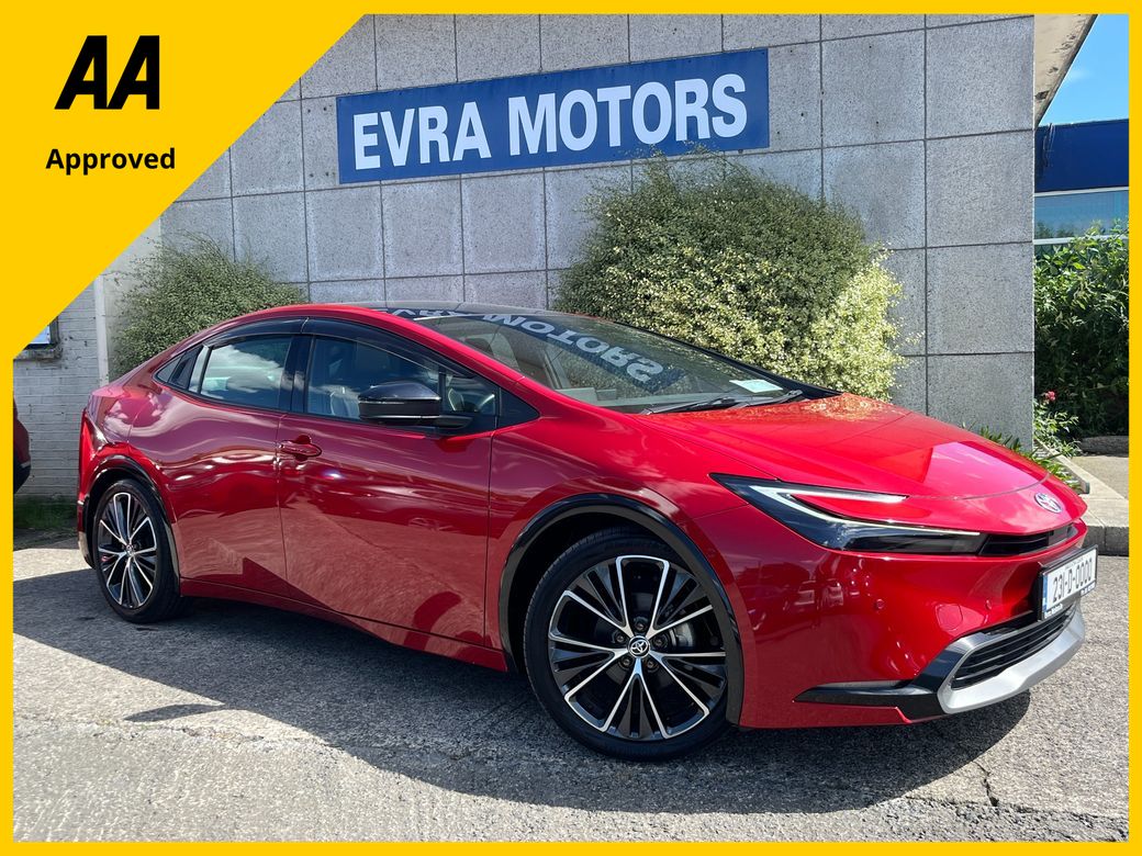 Image for 2023 Toyota Prius Z HYBRID AUTOMATIC 2.0 PETROL //LOW MILES//MASSIVE SPEC//PANORAMIC GLASS ROOF//FULL LEATHER HEATED AND COOLED SEATS//360 PARKING CAMERAS//KEYLESS ENTRY//