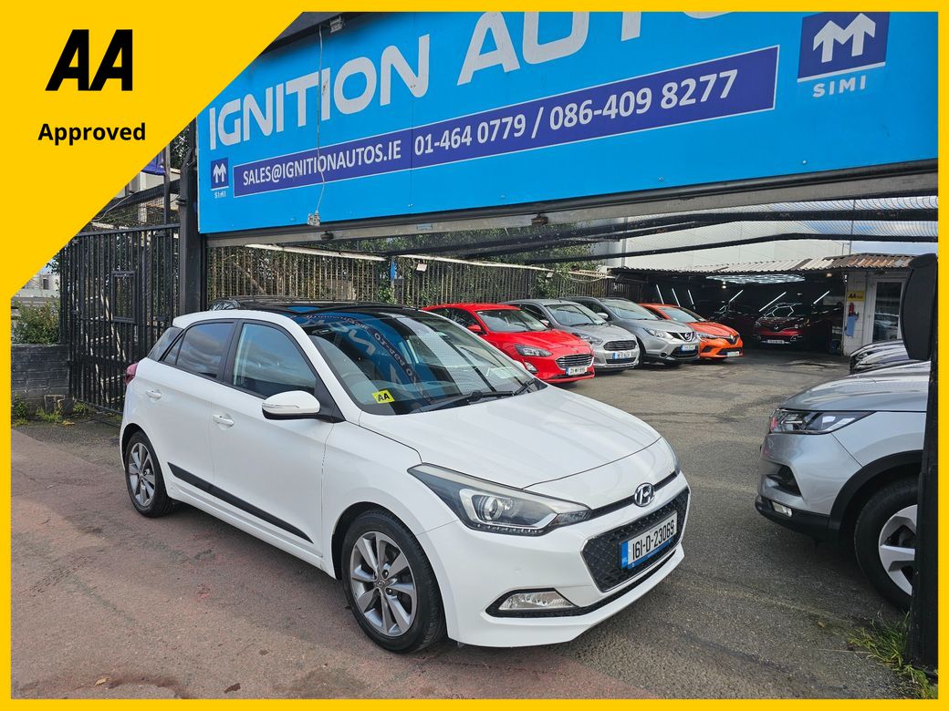 Image for 2016 Hyundai i20 1.2 PETROL, DELUXE MODEL, SLID AND TILT SUNROOF, FINANCE, WARRANTY, 5 STAR REVIEWS